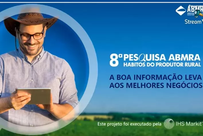 Produtores rurais não sentem o impacto da pandemia e mantêm investimentos, mostra 8ª Pesquisa ABMRA Hábitos do Produtor Rural