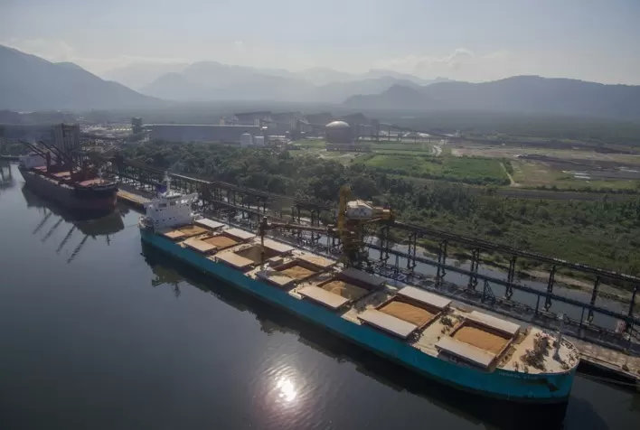 Contêiner, açúcar e soja lideram a movimentação em abril no Porto de Santos