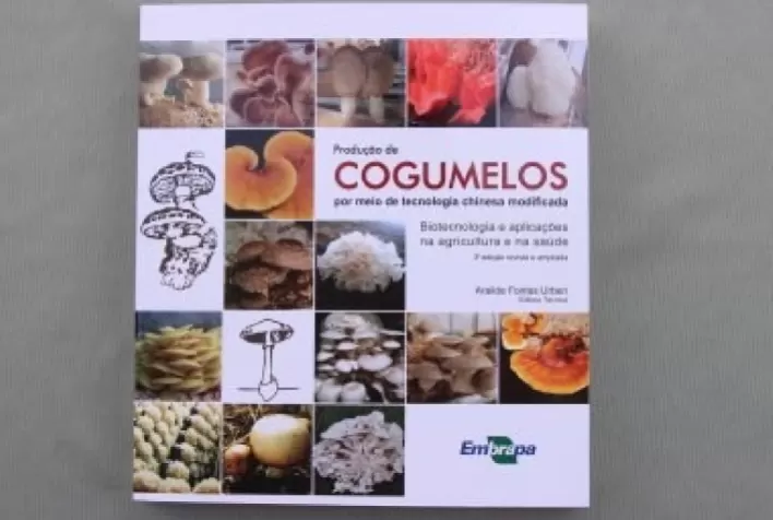 Embrapa oferece gratuitamente livro sobre produção de cogumelos