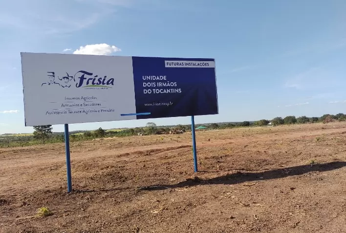 Frísia investe em um novo entreposto de recebimento de grãos no Tocantins