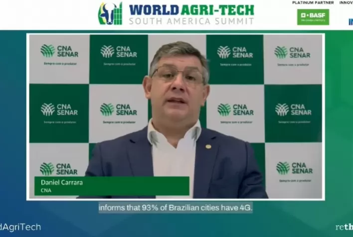 Diretor-geral do SENAR afirma que conectividade é fundamental para a produção de alimentos
