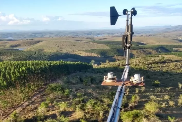 Veracel destaca seu sistema de monitoramento climático da região Sul da Bahia
