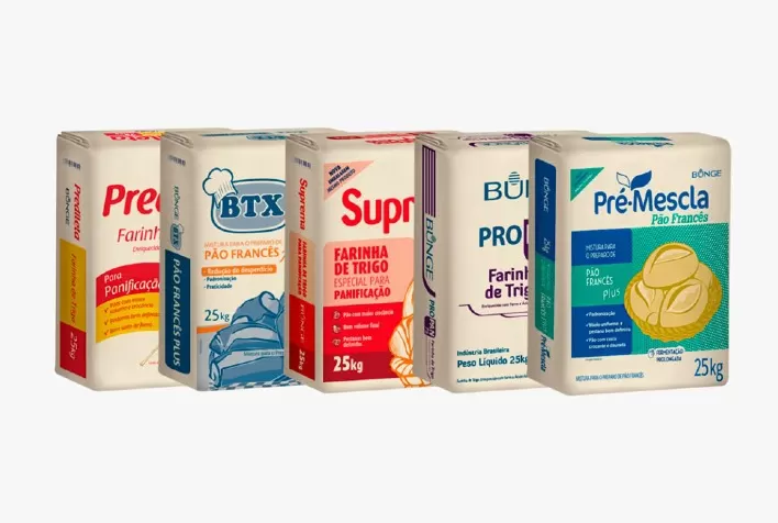 Bunge adota embalagens de papel de fontes biodegradáveis para portfólios de farinha de trigo de 25kg