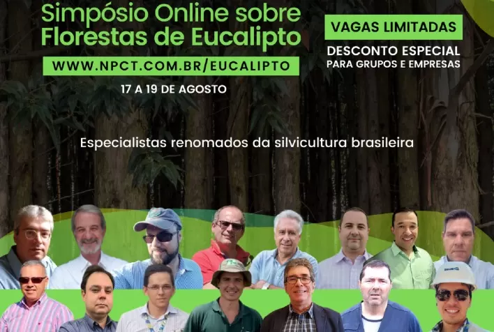 Simpósio Online sobre Florestas de Eucalipto 17 a 19 de Agosto de 2021