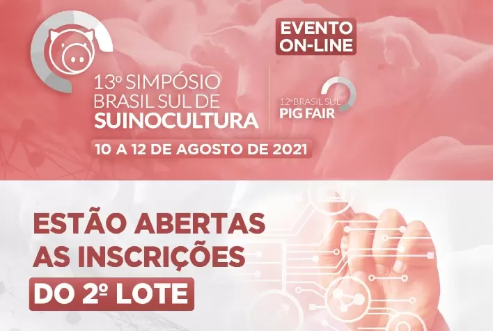 13º Simpósio de Suinocultura: Leandro Hackenhaar palestra sobre Peste Suína Africana. Engenheiro agrônomo e mestre em Nutrição Animal trará uma atualização da situação mundial da doença, no dia 11 de agosto, no Painel Biosseguridade