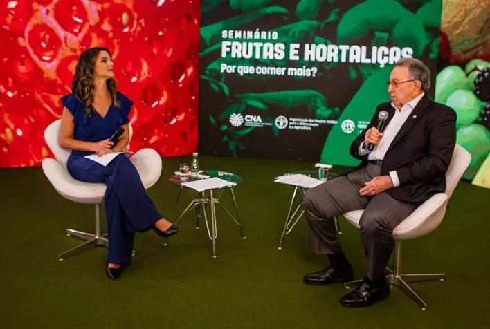 CNA e FAO defendem aumento do consumo de frutas e hortaliças