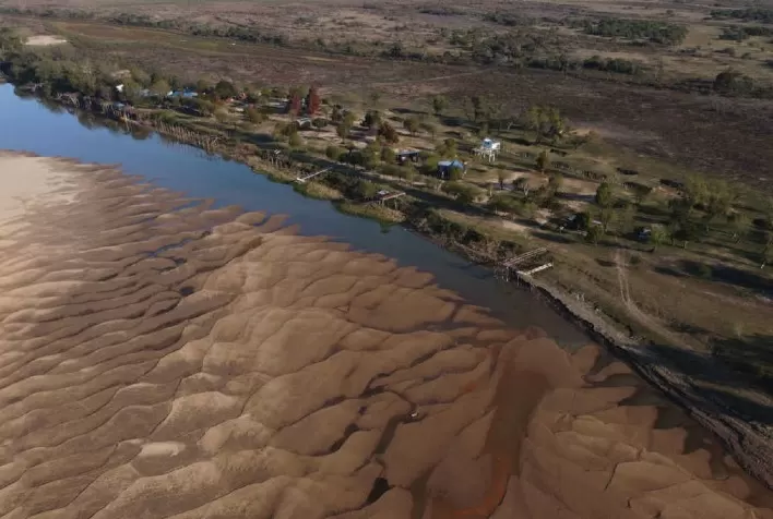 Seca no Rio Paraná afeta exportações de soja da Argentina