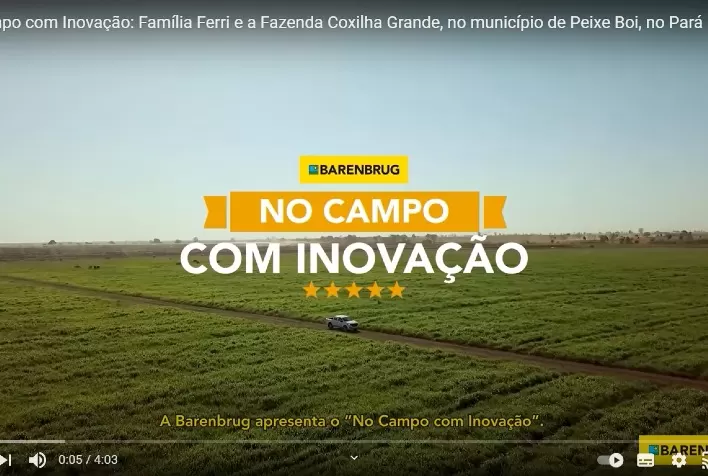 Pecuarista do Pará garante que retorno do investimento em sementes forrageiras de alta performance acontece em “um piscar de olhos”