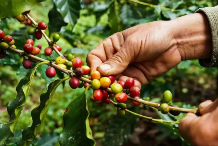 Colheita de café tem queda em Minas Gerais com seca