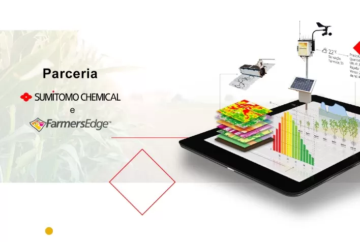 Agricultura digital oferecida pela Sumitomo Chemical gera recomendações mais precisas para o produtor rural