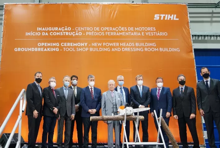 STIHL inaugura Centro de Operações Motores e anuncia novos investimentos em instalações de R$ 56 milhões