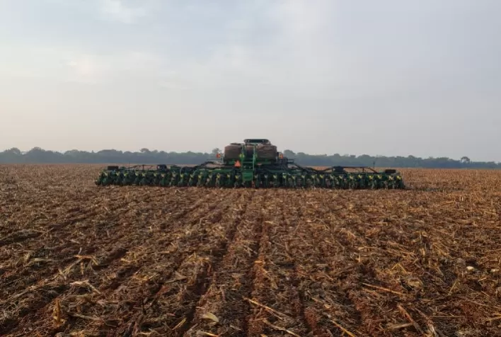 Plantio de soja atinge 67% da área no país, diz AgRural, que monitora clima no Sul