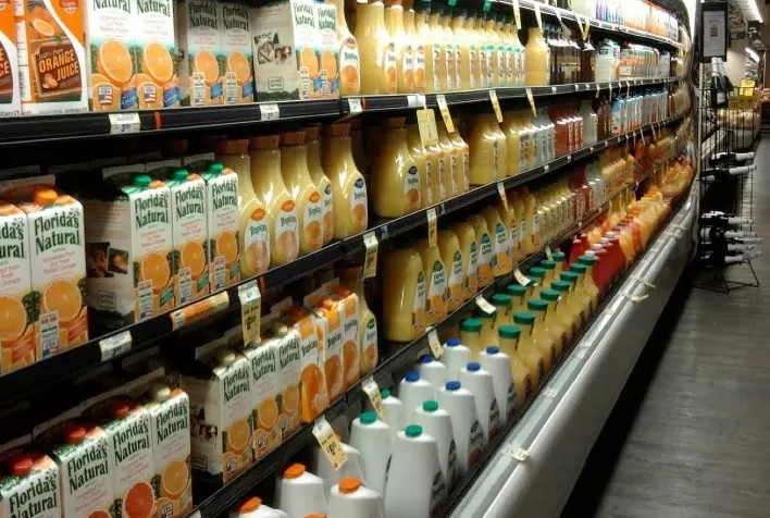 Vendas de suco de laranja registram queda de 5,9% no varejos dos EUA
