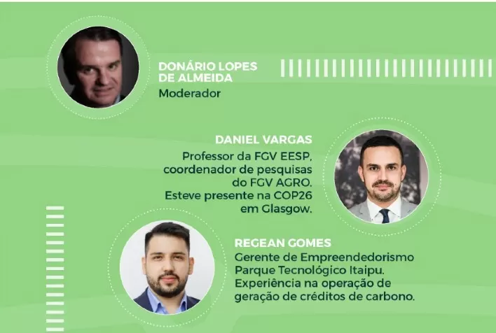 Encontro virtual abordou os impactos da COP26 no setor produtivo e debateu a "pegada de carbono", tema de desafio patrocinado pelo Banrisul
