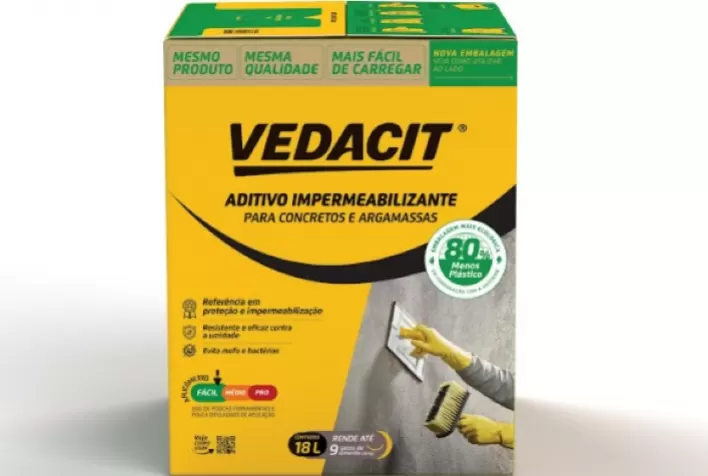 Klabin e Vedacit se unem para o desenvolvimento de embalagem que utiliza menos plástico