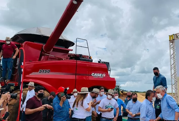 Abertura de colheita em Goiás destaca importância de Catalão no agronegócio nacional
