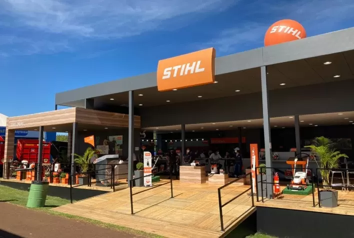 Com área de demonstração e cupons de desconto, STIHL apresenta lançamentos na Show Rural 2022