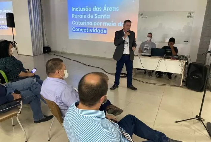 Santa Catarina pretende investir R$ 100 milhões para melhorar a conectividade no meio rural