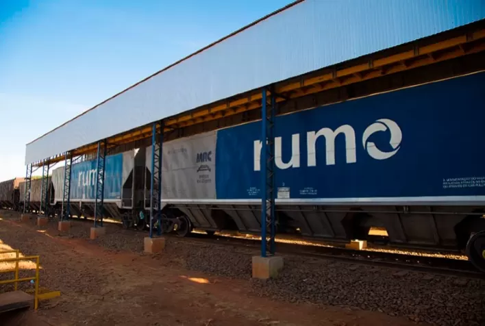 Volume transportado pela Rumo cresce 2,5% em 2021