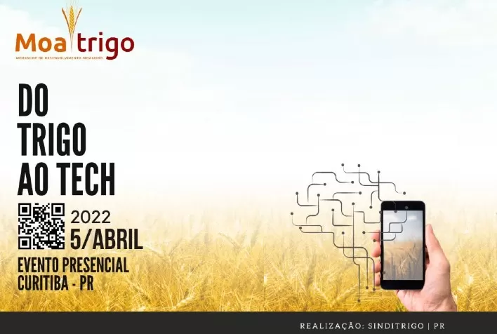 Trigo em foco: evento no Paraná vai reunir representantes das indústrias moageiras