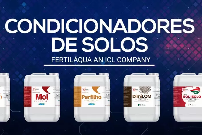 Condicionadores de Solo Concentrados levam sustentabilidade ao campo