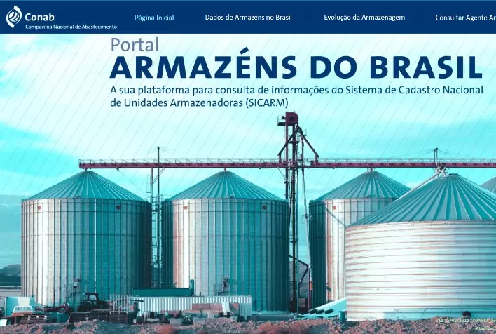 Conab cria novo Portal para promover o acesso às informações sobre armazéns do Brasil