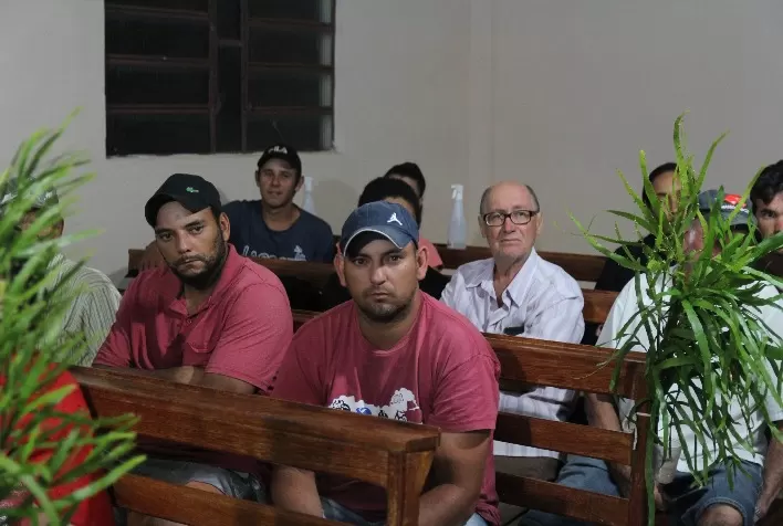 Produtores entusiasmados com o Programa ATeG Café+Forte em Eugenópolis