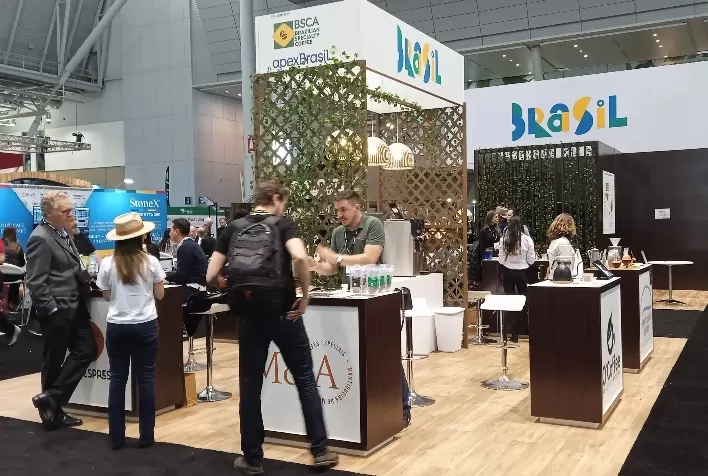 Participação brasileira na Specialty Coffee Expo 2022 rende US$ 18,6 milhões em negócios imediatos