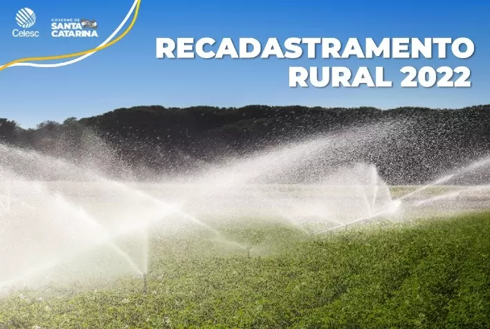 Consumidores rurais com benefício para atividades de Irrigação e Aquicultura devem fazer o recadastramento