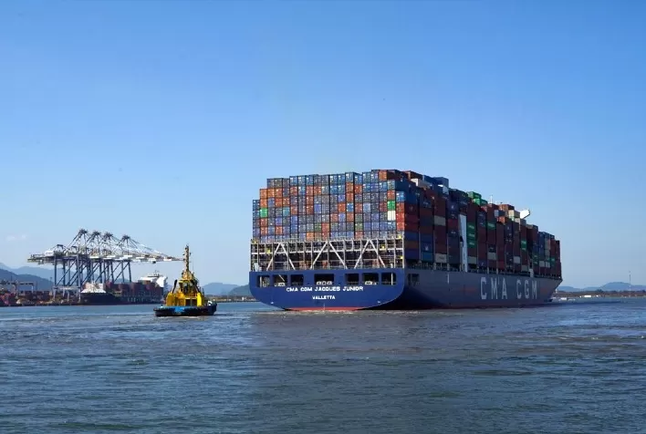 Porto de Santos movimentou 38,7 milhões de toneladas no primeiro trimestre