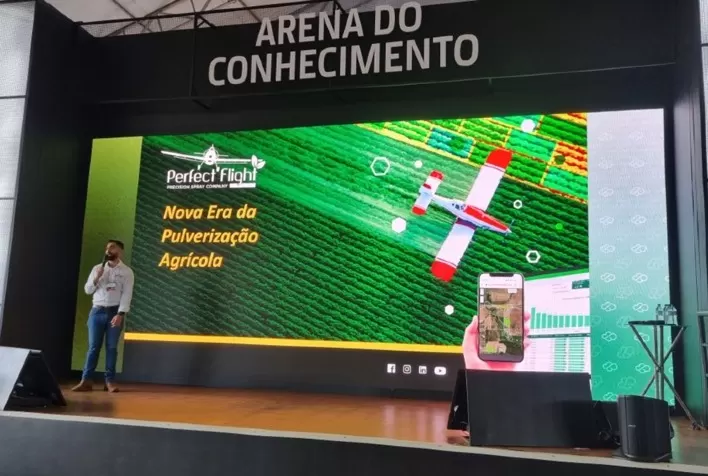 Perfect Flight atinge 25 milhões de hectares digitalizados e monitorados sobre pulverização aérea e reforça presença no mercado durante AgriShow 2022