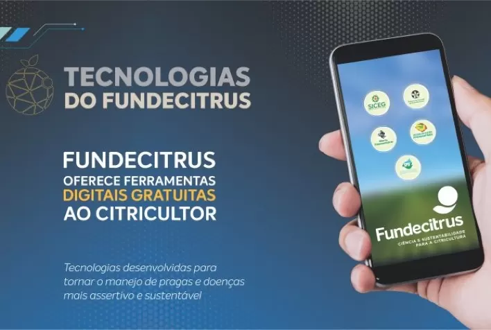 Tecnologia: Fundecitrus oferece ferramentas gratuitas ao citricultor