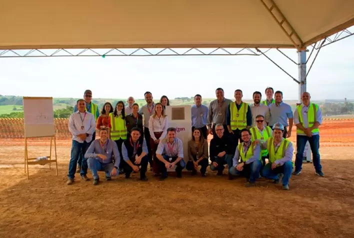 Raízen inaugura pedra fundamental de sua segunda planta de biogás