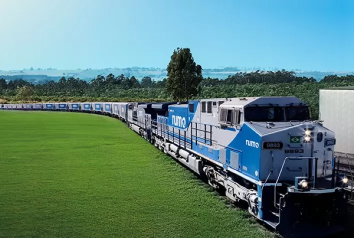 Volumes transportados pela Rumo crescem 12% em junho em base anual
