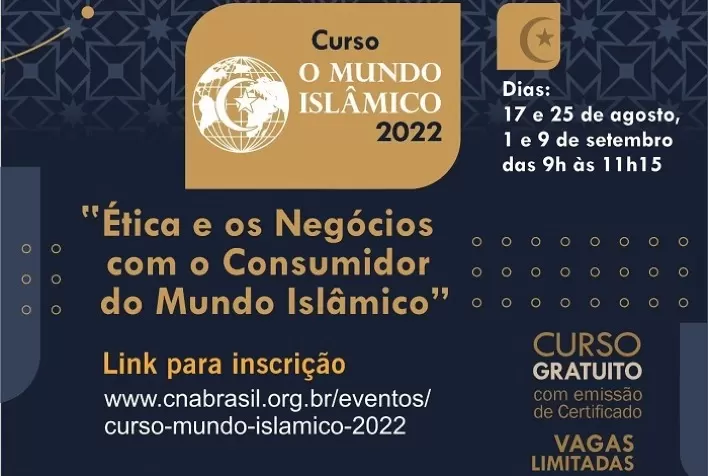 CNA e Fambras promovem curso sobre ética e negócios com o consumidor do Mundo Islâmico
