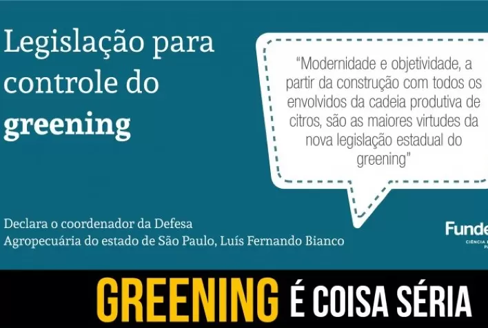 Modernidade e objetividade: maiores virtudes da nova legislação contra o greening