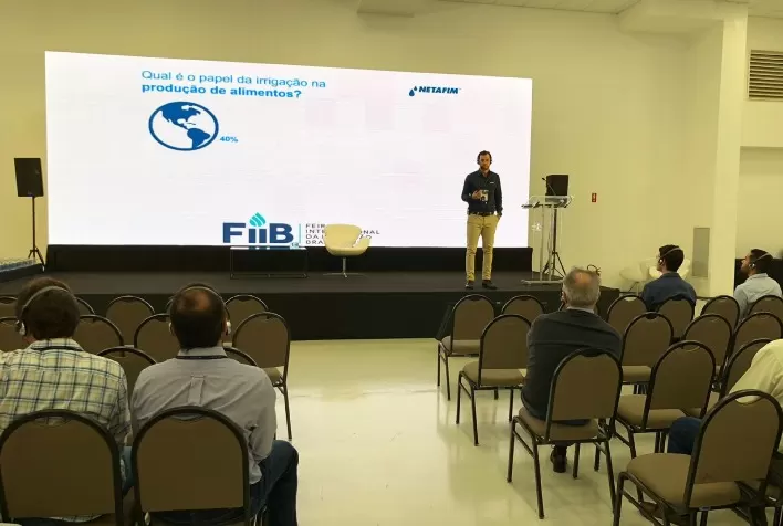 Durante FiiB 2022, Netafim lança desafio: 20 milhões de hectares irrigados nos próximos 20 anos