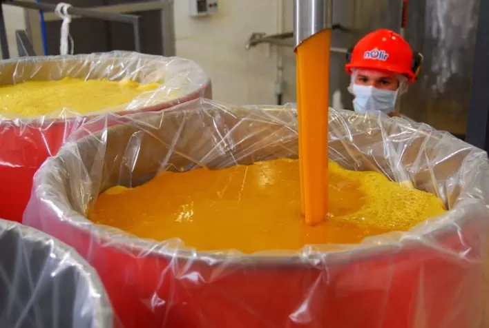 Estoques de suco de laranja registram queda de 54,8%