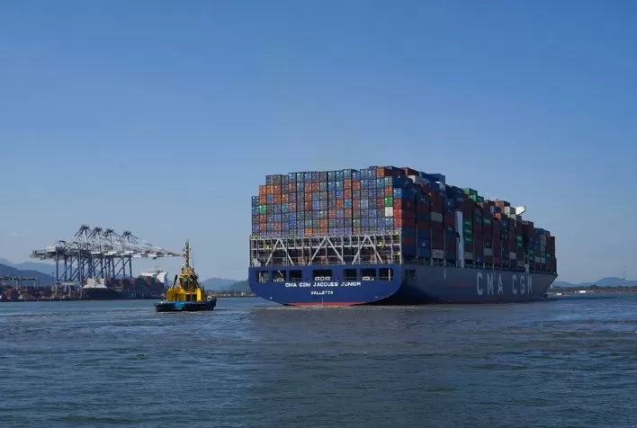 Porto de Santos movimenta 95,5 milhões de toneladas até julho, alta de 7,3%