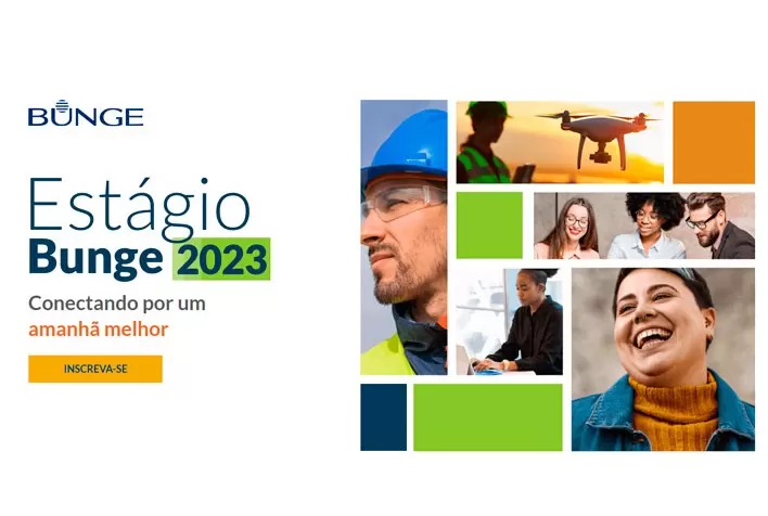 Inscrições para Programa de Estágio Bunge 2023 se encerram nesta semana