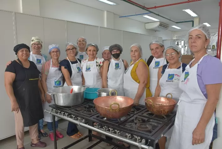 Emater realiza curso de doces na Unidade Didática de Agroindústria