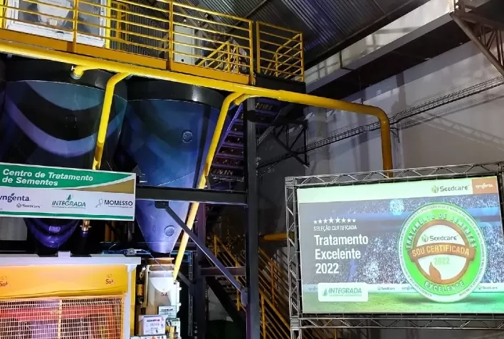 Integrada avança no tratamento de sementes com novo equipamento instalado na UBS de Londrina