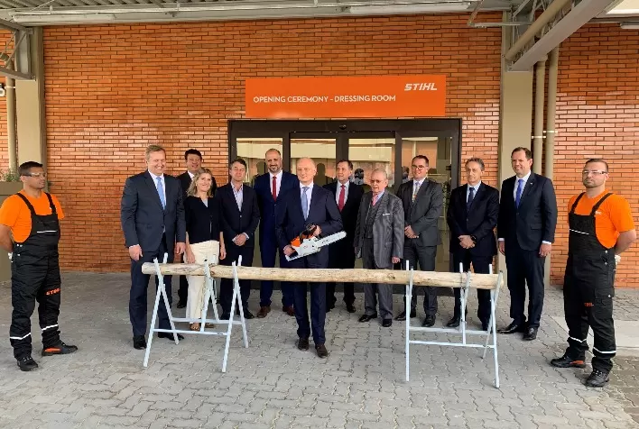 STIHL inaugura novos prédios da Ferramentaria e Vestiário e anuncia novos investimentos de R$ 210 milhões para ampliação da fábrica