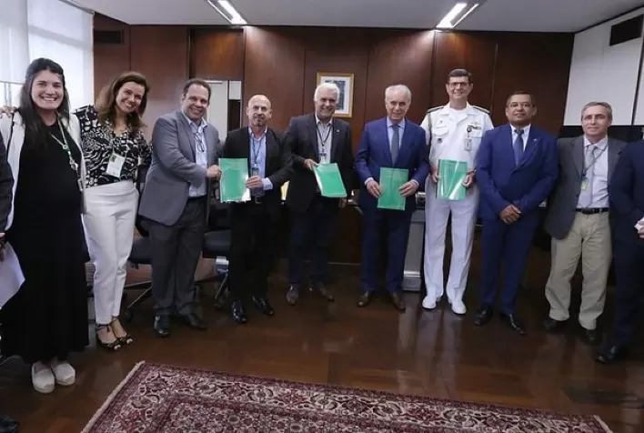 Mapa apresenta modelo de plano para instalação de irradiador multipropósito