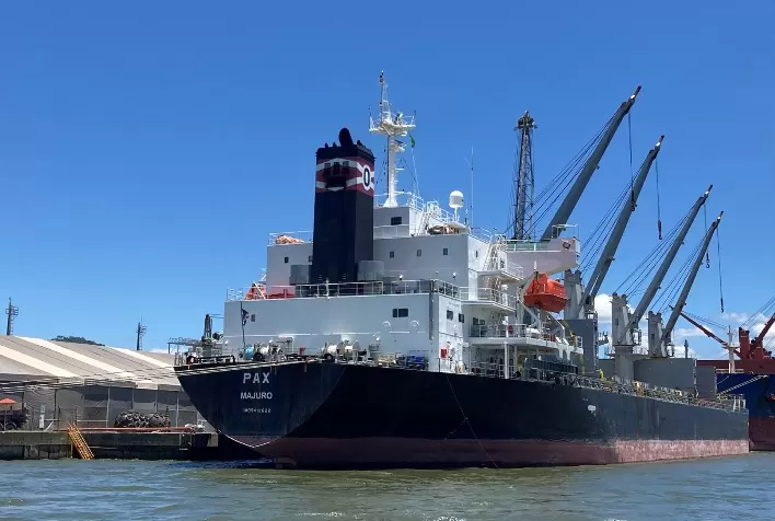 Descarga de fertilizantes se mantém em ritmo acelerado nos portos de Paranaguá e Antonina