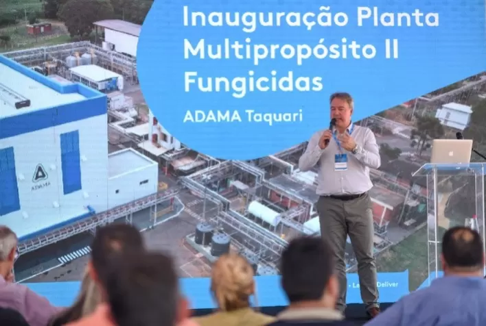 Com ambição de cinco lançamentos no curto prazo e produção mais sustentável, ADAMA investe R$ 300 milhões em nova fábrica no Sul do País
