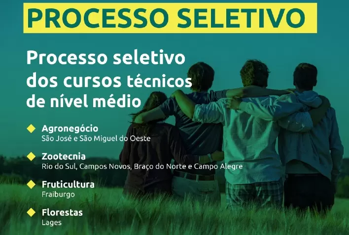 Senar/SC oferece quatro cursos técnicos gratuitos em oito polos do Estado