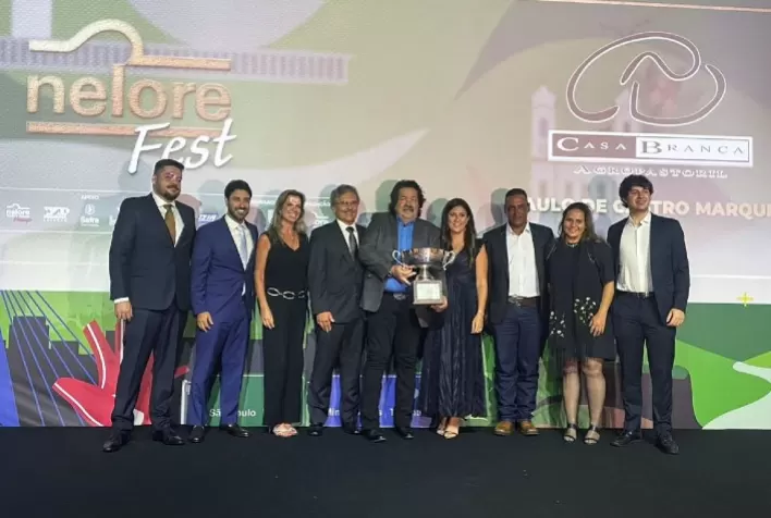 Em ano de desempenho excelente, Casa Branca Agropastoril é multipremiada no Ranking Nacional Nelore