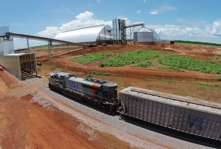 Transporte de cargas do agronegócio no terminal da VLI em Porto Nacional (TO) cresce 22% e bate recorde no ano