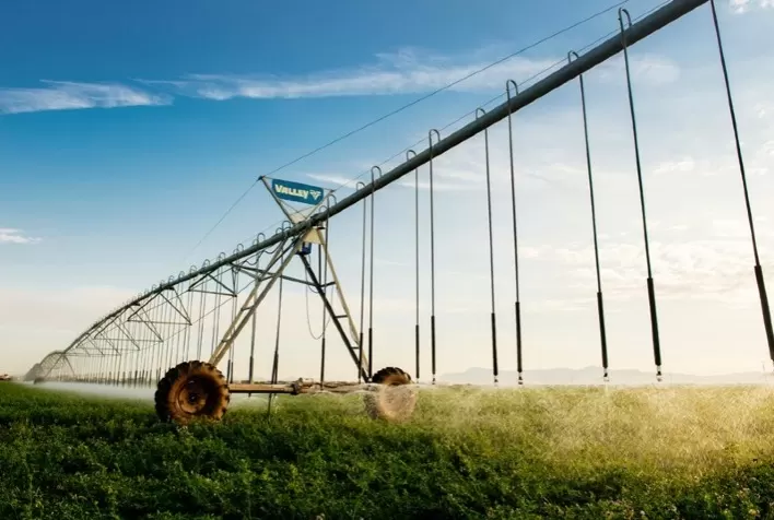 Área irrigada cresce em 2022